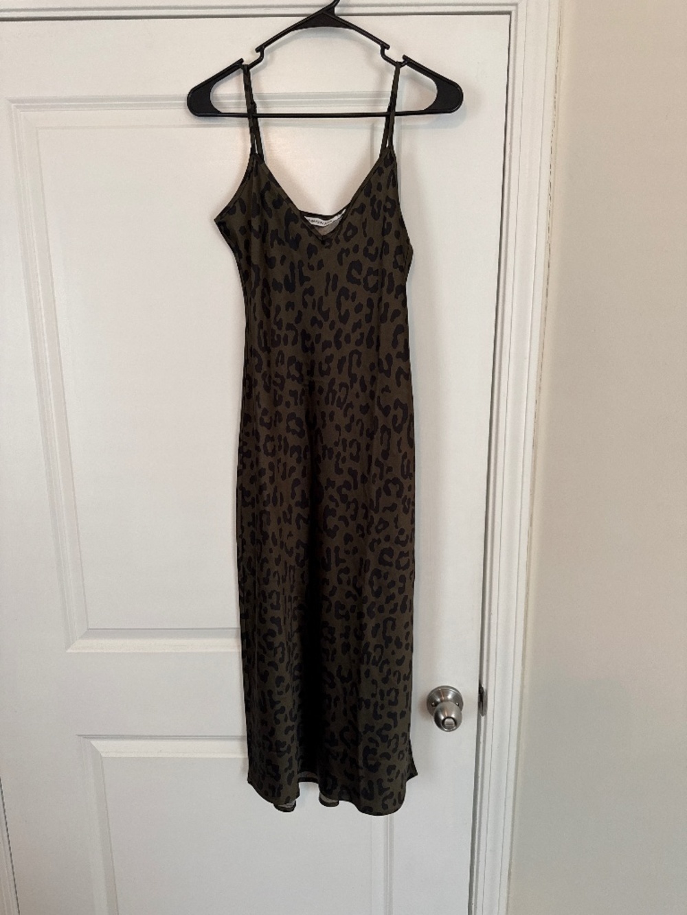 Green Leopard Dress